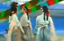 藏族舞蹈 春暖花开 教学表演示范视频