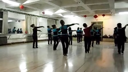 蒙古族舞蹈 唱首情歌给草原正反面演示教学视频