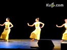 傣族舞蹈 月光下的凤尾竹 现场表演 5人女子群舞