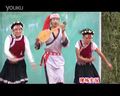 傈傈族舞蹈 舞蹈的姑娘 男女群舞 怒江大峡谷民族舞蹈