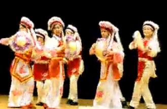 白族舞蹈 草帽金花  少数民族艺术文化传播协会