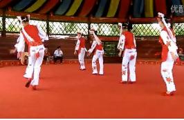 白族舞蹈 霸王鞭 白族传统民族舞蹈现场表演