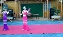 傣族舞蹈基本动作教学视频 月光下的凤尾竹广场舞