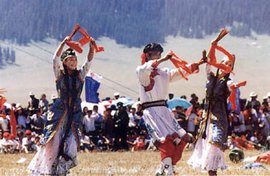 蒙古族安代舞